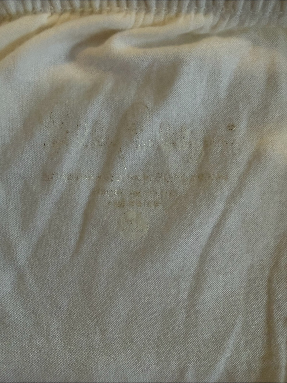 White Ruffle Tub Top - Picture 3 of 3